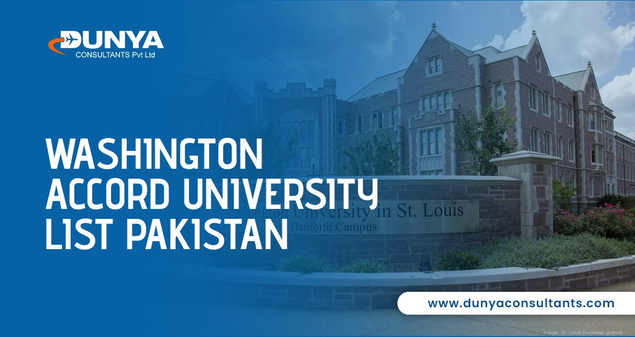 Washington Accord University List Pakistan